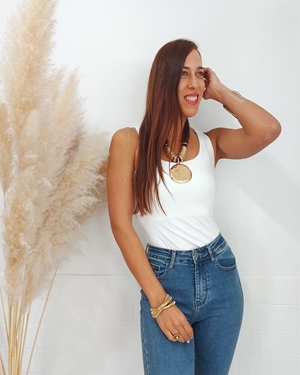 TOP LICRA BLANCO - Imagen 2