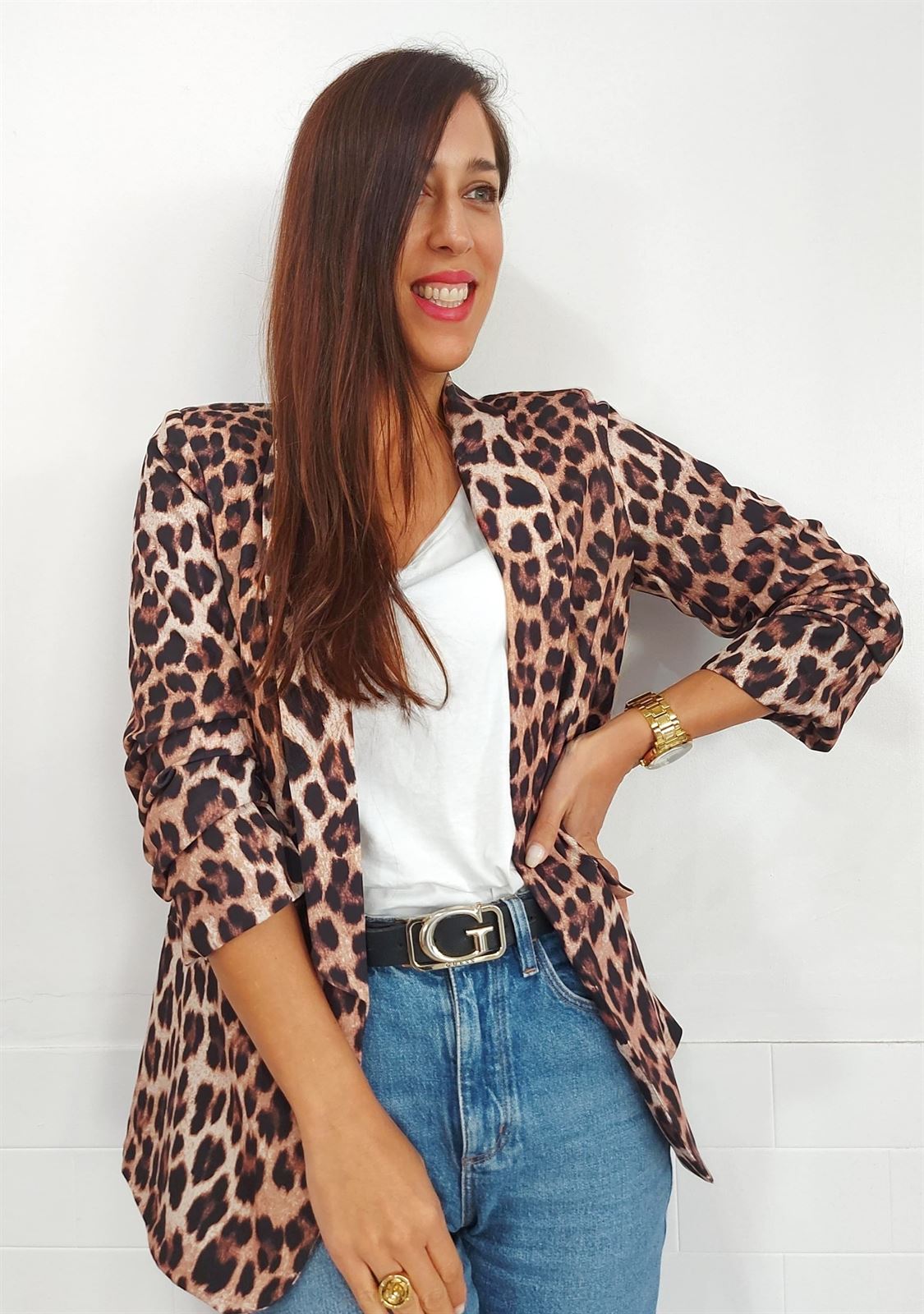 BLAZER ANIMAL PRINT - Imagen 1