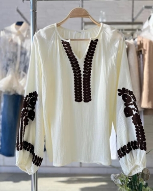 BLUSA BOHO WHITE - Imagen 1