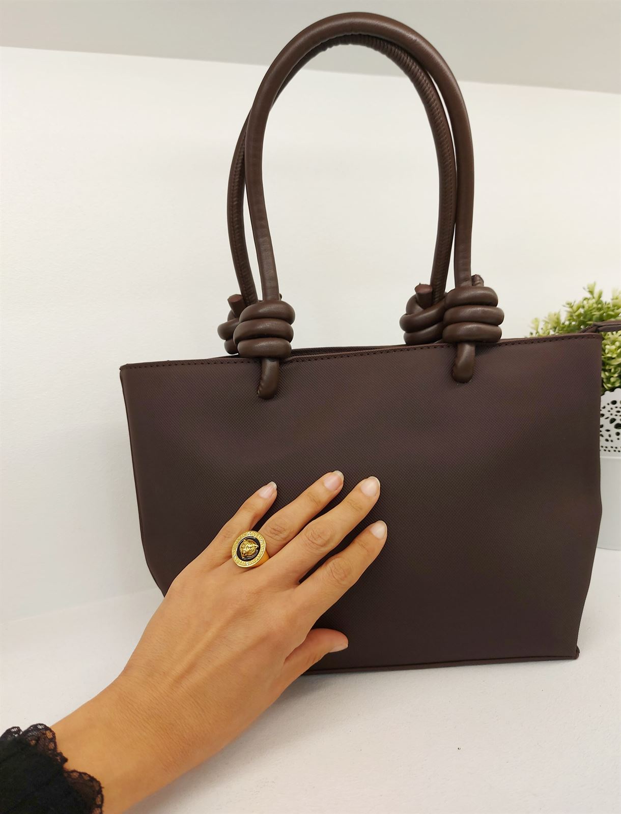 BOLSO PARISIAN CHOCOLATE - Imagen 1