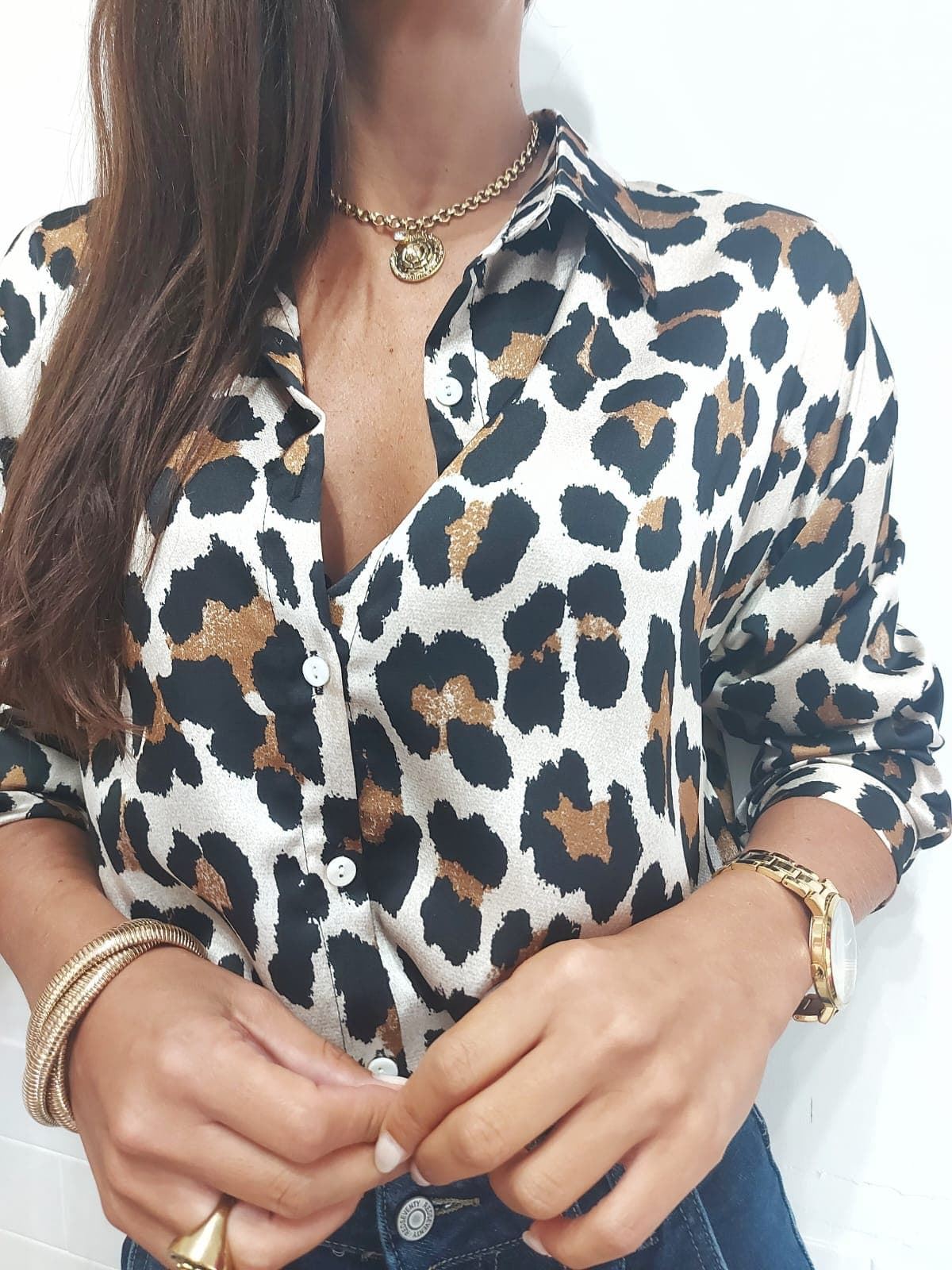 CAMISA ANIMAL PRINT - Imagen 2