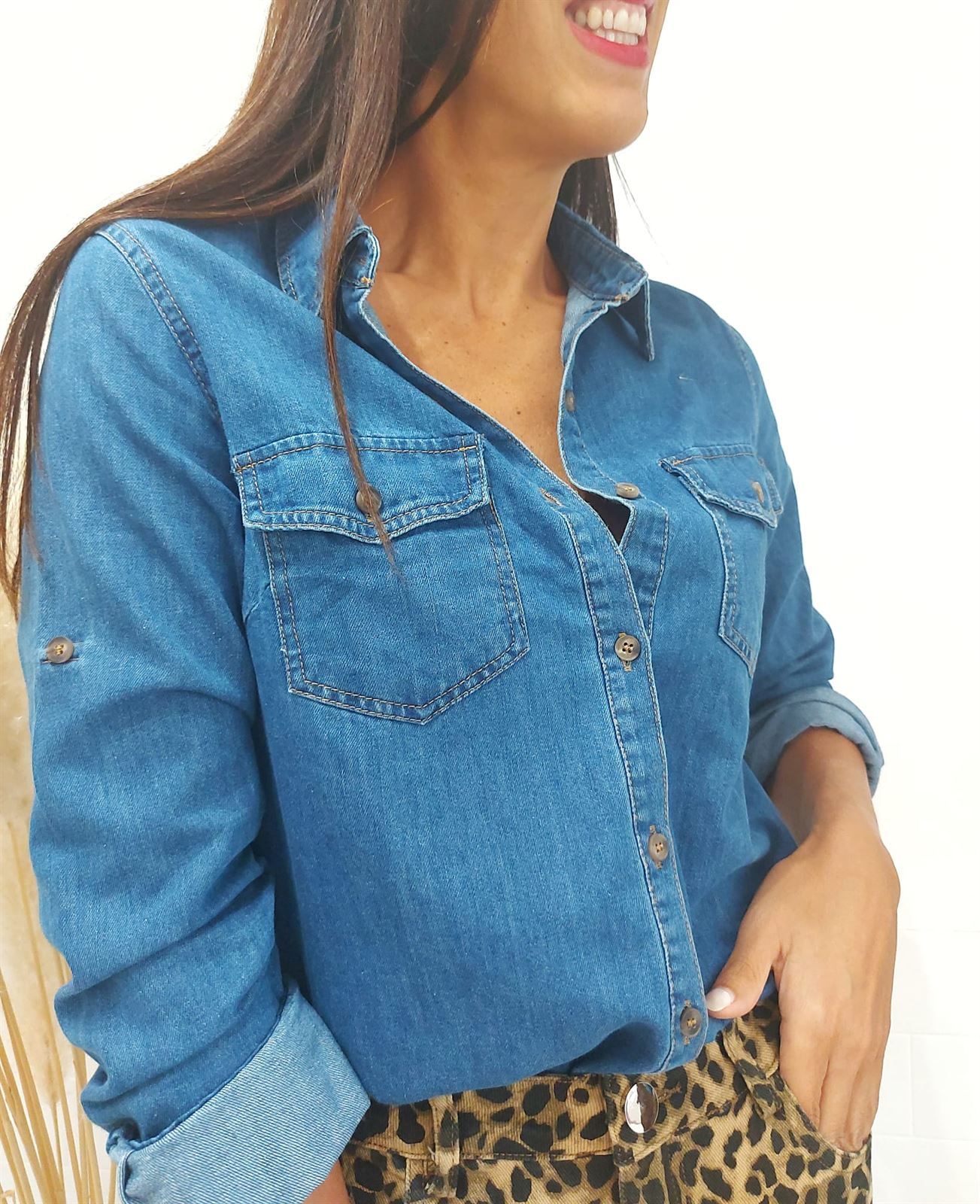 CAMISA DENIM - Imagen 2