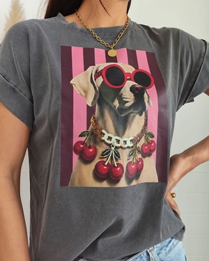 CAMISETA DOGGY ROSA - Imagen 2