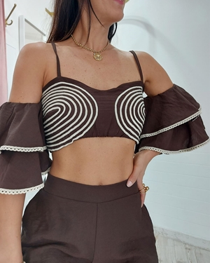 CONJUNTO CUBA CHOCOLATE - Imagen 2