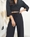 CONJUNTO TOP/PANTALON NEGRO - Imagen 2