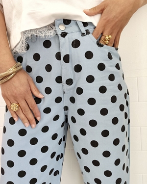 JEANS LUNARES CELESTE - Imagen 2