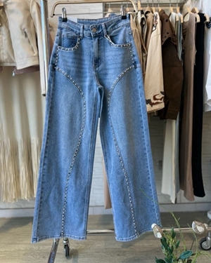 JEANS TACHUELAS BLUE - Imagen 1