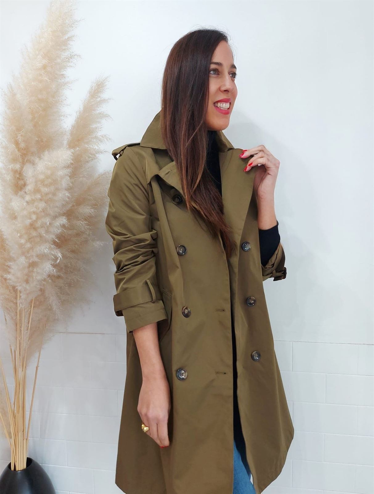 TRENCH COAT KAKI - Imagen 3