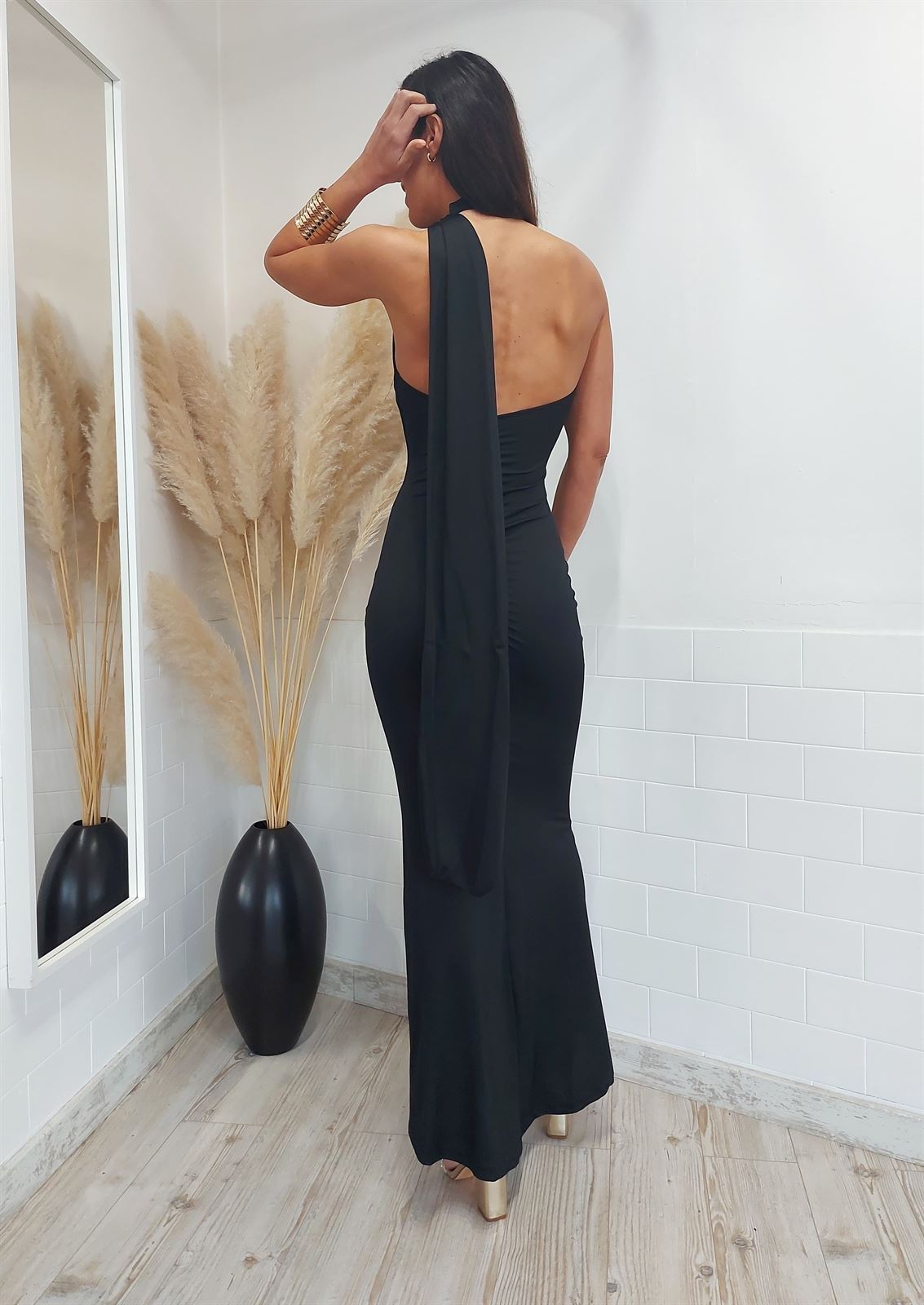 VESTIDO EIRE NEGRO - Imagen 2