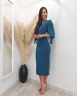 VESTIDO MIDI LUNA - Imagen 2