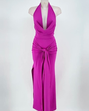 VESTIDO SOFIA FUCSIA - Imagen 1